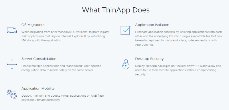 Những điểm mới nổi bật trên bản VMware Thinapp Enterprise 2512