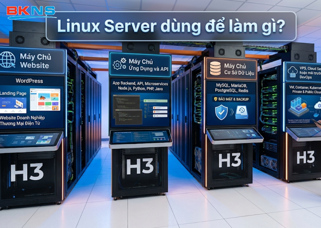 Linux Server dùng để làm gì?