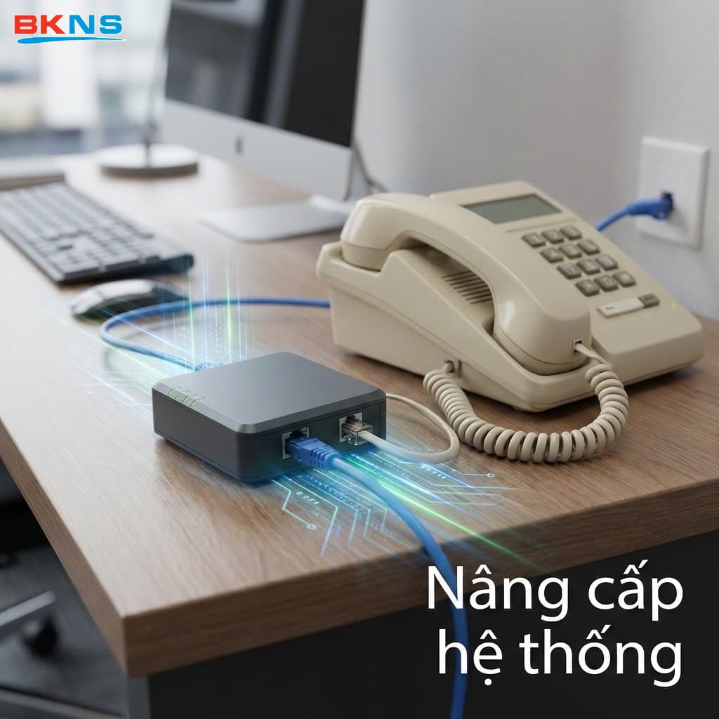 Giải pháp tận dụng thiết bị cũ khi nâng cấp hệ thống tổng đài
