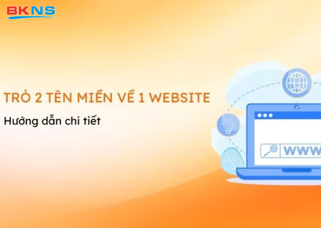Trỏ 2 tên miền về 1 website