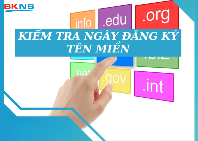 Kiểm tra ngày đăng ký tên miền