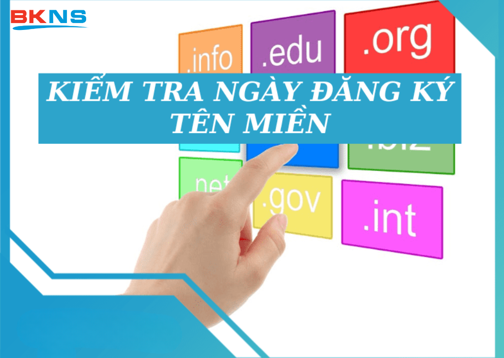 Kiểm tra ngày đăng ký tên miền