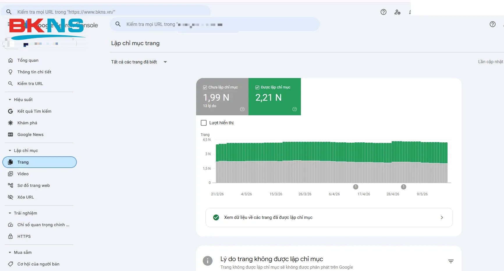 Đuôi .ws được Google lập chỉ mục và đối xử công bằng như mọi tên miền quốc tế phổ biến khác.
