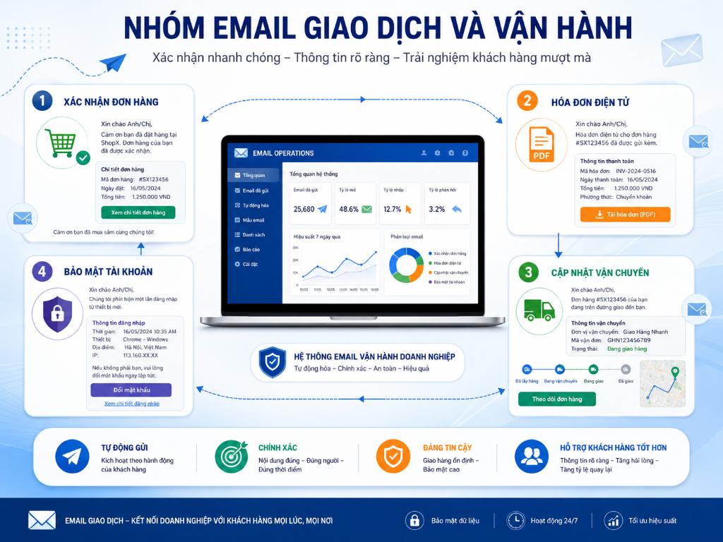 Nhóm giao dịch và vận hành