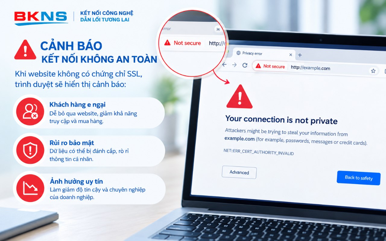 Cảnh báo thiết kế không an toàn